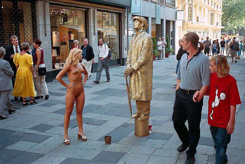 Right in the center of the city